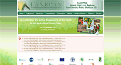 Desktop Screenshot of dialogue2011.fanrpan.org